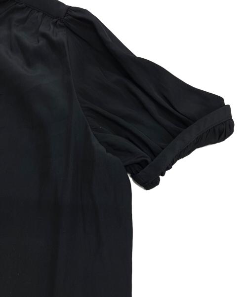 UNITED ARROWS（ユナイテッドアローズ）UNITED ARROWS (ユナイテッドアローズ) SPiree K/S ショートスリーブ ブラウス ブラック サイズ:Freeの古着・服飾アイテム