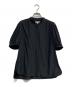 UNITED ARROWS（ユナイテッドアローズ）の古着「SPiree K/S ショートスリーブ ブラウス」｜ブラック