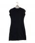 DIESEL (ディーゼル) フレンチスリーブワンピース ブラック サイズ:SIZE L：5000円