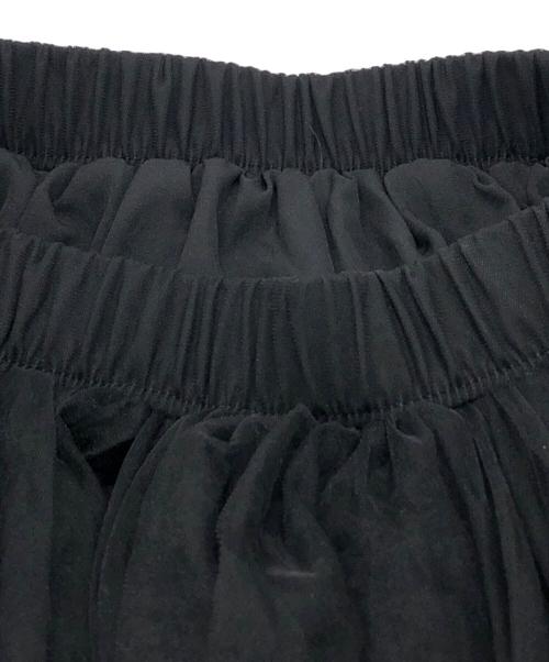 frene（フラーネ）frene (フラーネ) ランダムフリルティアードボリュームスカート ブラック サイズ:SIZE FREEの古着・服飾アイテム