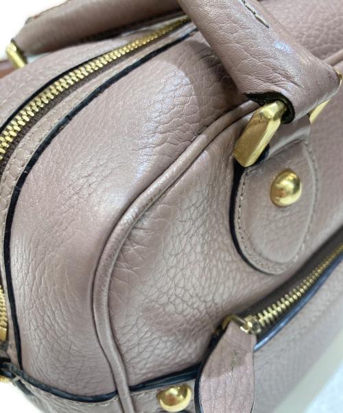 J&M DAVIDSON（ジェイ＆エム デヴィッドソン）J&M DAVIDSON (ジェイ＆エム デヴィッドソン) BABY MIA ハンドバッグ ライトピンクの古着・服飾アイテム