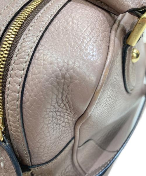 J&M DAVIDSON（ジェイ＆エム デヴィッドソン）J&M DAVIDSON (ジェイ＆エム デヴィッドソン) BABY MIA ハンドバッグ ライトピンクの古着・服飾アイテム