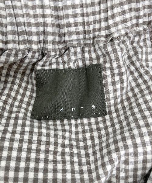 オーロネ（オーロネ）オーロネ (オーロネ) バルーンパンツportom22111 カーキ×ホワイト サイズ:不明の古着・服飾アイテム