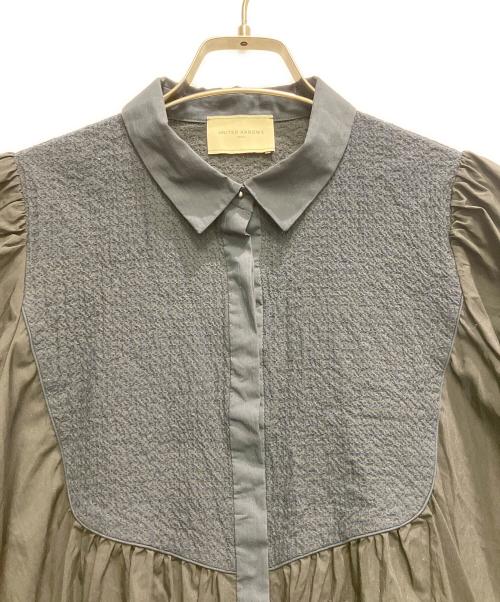 UNITED ARROWS（ユナイテッドアローズ）UNITED ARROWS (ユナイテッドアローズ) UNITED ARROWS エンブロイダリー ショートスリーブ ブラウス ブラック サイズ:FREEの古着・服飾アイテム