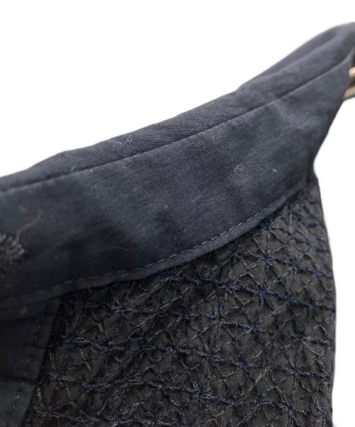 UNITED ARROWS（ユナイテッドアローズ）UNITED ARROWS (ユナイテッドアローズ) UNITED ARROWS エンブロイダリー ショートスリーブ ブラウス ブラック サイズ:FREEの古着・服飾アイテム