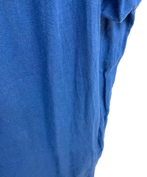 MICA&DEAL（マイカアンドディール）MICA&DEAL (マイカアンドディール) リネンタックショルダーワンピース ブルー サイズ:38の古着・服飾アイテム