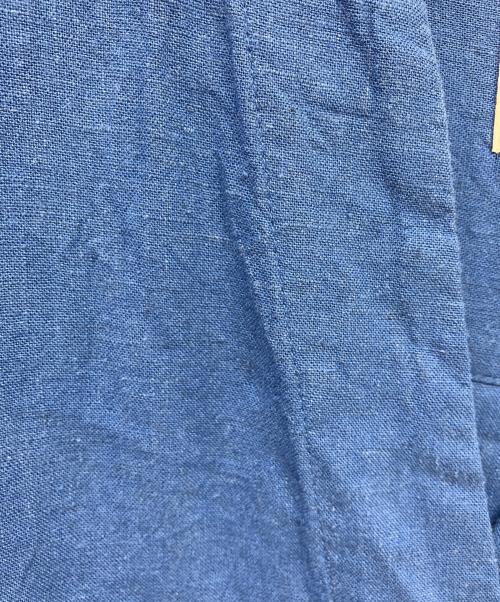 MICA&DEAL（マイカアンドディール）MICA&DEAL (マイカアンドディール) リネンタックショルダーワンピース ブルー サイズ:38の古着・服飾アイテム