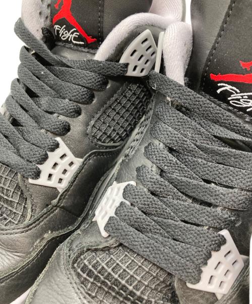 NIKE（ナイキ）NIKE (ナイキ) Air Jordan 4 Retro ブラック サイズ:27の古着・服飾アイテム