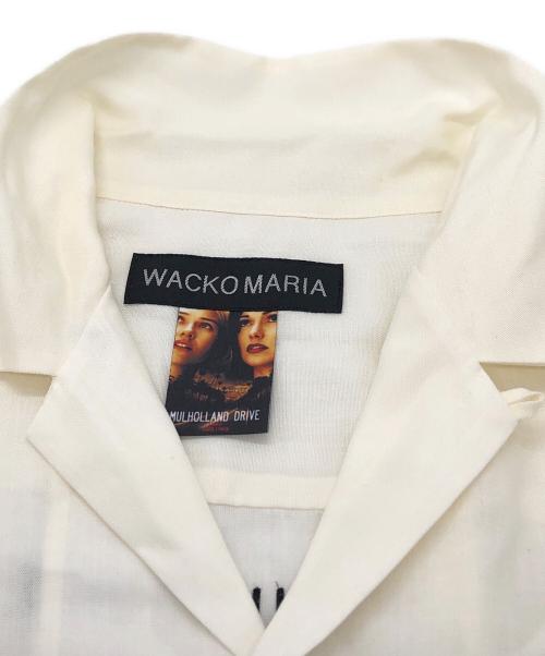 WACKO MARIA（ワコマリア）WACKO MARIA (ワコマリア) Mulholland Drive 50's Open Collar Shirt アイボリー サイズ:SIZE Lの古着・服飾アイテム