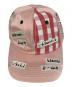 b.Eautiful (ビービューティフル) Shoma Mitani Kiss <3 Low Profile Hat ピンク：7000円