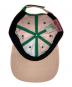 中古・古着 b.Eautiful (ビービューティフル) Shoma Mitani Kiss <3 Low Profile Hat ピンク：7000円