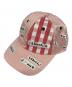 b.Eautiful（ビービューティフル）の古着「Kiss <3 Low Profile Hat」｜ピンク
