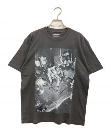 BIOTOP（ビオトープ）の古着「Nirvana Kurt Cobain フォト プリントTシャツ」｜グレー