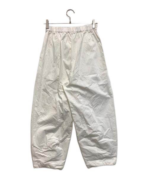 中川政七商店（ナカガワマサシチショウテン）中川政七商店 (ナカガワマサシチショウテン) 高密度コットンのコクーンパンツ ホワイト サイズ:FREEの古着・服飾アイテム