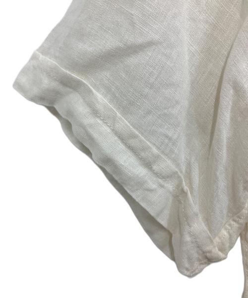 PT TORINO（ピーティートリノ）PT TORINO (ピーティートリノ) リネンシャツ アイボリー サイズ:40の古着・服飾アイテム