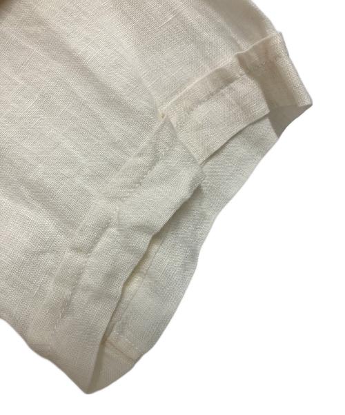 PT TORINO（ピーティートリノ）PT TORINO (ピーティートリノ) リネンシャツ アイボリー サイズ:40の古着・服飾アイテム