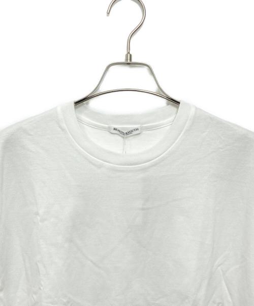 BEAUTY&YOUTH（ビューティーアンドユース）BEAUTY&YOUTH (ビューティーアンドユース) レースドッキング ショートスリーブ Tシャツ ホワイト サイズ:Free 未使用品の古着・服飾アイテム