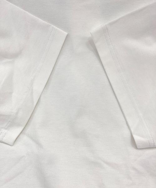 BEAUTY&YOUTH（ビューティーアンドユース）BEAUTY&YOUTH (ビューティーアンドユース) レースドッキング ショートスリーブ Tシャツ ホワイト サイズ:Free 未使用品の古着・服飾アイテム