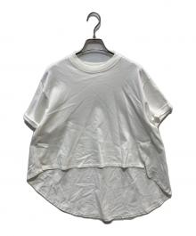 CITY TOKYO（シティートウキョウ）の古着「High Low Design Tops」｜ホワイト