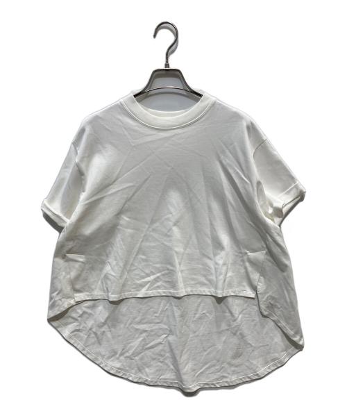 CITY TOKYO（シティートウキョウ）CITY TOKYO (シティートウキョウ) High Low Design Tops ホワイト サイズ:FREEの古着・服飾アイテム