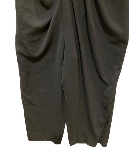 journal standard L'essage（ジャーナルスタンダード レサージュ）journal standard L'essage (ジャーナルスタンダード レサージュ) ウォッシャブル TTツイル ラップパンツ ブラック サイズ:36の古着・服飾アイテム