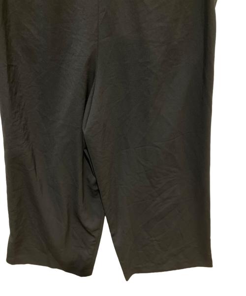 journal standard L'essage（ジャーナルスタンダード レサージュ）journal standard L'essage (ジャーナルスタンダード レサージュ) ウォッシャブル TTツイル ラップパンツ ブラック サイズ:36の古着・服飾アイテム