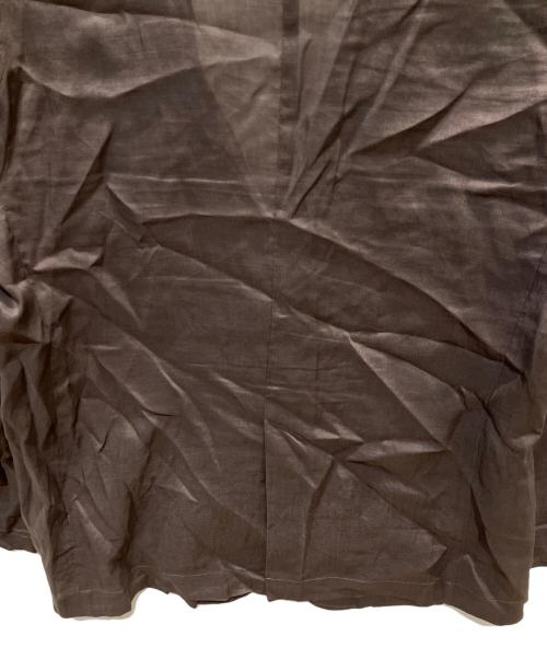 Spick and Span（スピック＆スパン）Spick and Span (スピック＆スパン) ラミーミックスシアージャケット ブラウン サイズ:38の古着・服飾アイテム