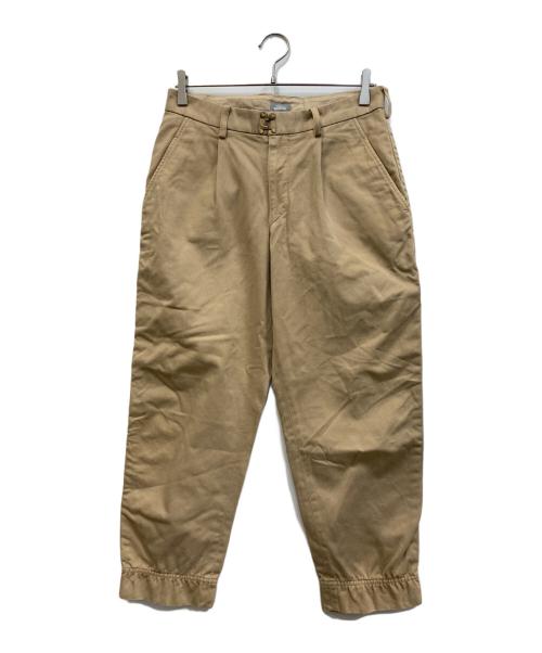 kolor/BEACON（カラービーコン）kolor/BEACON (カラービーコン) 製品染めパッカリングパンツ ベージュ サイズ:1の古着・服飾アイテム