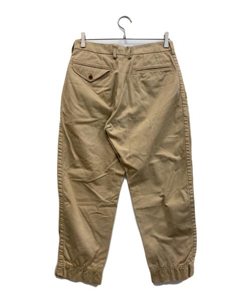 kolor/BEACON（カラービーコン）kolor/BEACON (カラービーコン) 製品染めパッカリングパンツ ベージュ サイズ:1の古着・服飾アイテム