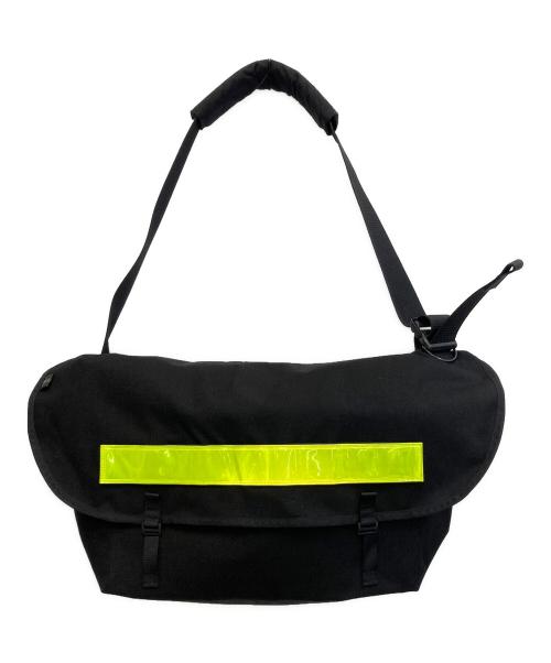 THE BLUE LUG（ブルーラグ）THE BLUE LUG (ブルーラグ) the messenger bag (black/reflector) ブラックの古着・服飾アイテム