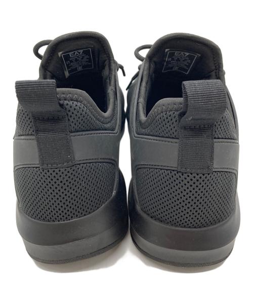 EA7 EMPORIO ARMANI（EA7 エンポリオアルマーニ）EA7 EMPORIO ARMANI (EA7 エンポリオアルマーニ) メッシュスニーカーX8X052 ブラック サイズ:42の古着・服飾アイテム