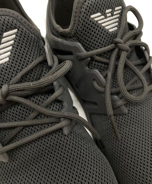 EA7 EMPORIO ARMANI（EA7 エンポリオアルマーニ）EA7 EMPORIO ARMANI (EA7 エンポリオアルマーニ) メッシュスニーカーX8X052 ブラック サイズ:42の古着・服飾アイテム
