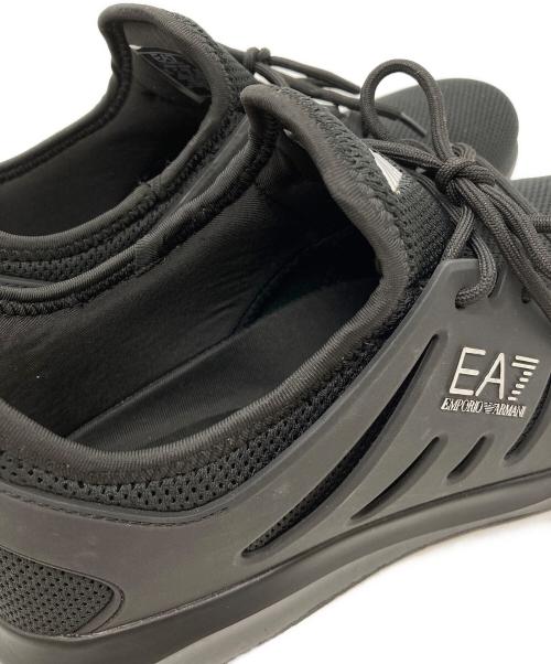EA7 EMPORIO ARMANI（EA7 エンポリオアルマーニ）EA7 EMPORIO ARMANI (EA7 エンポリオアルマーニ) メッシュスニーカーX8X052 ブラック サイズ:42の古着・服飾アイテム