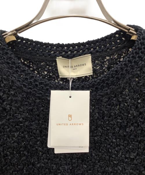 UNITED ARROWS（ユナイテッドアローズ）UNITED ARROWS (ユナイテッドアローズ) YTMカラーミックスニットベスト ネイビー サイズ:Free 未使用品の古着・服飾アイテム