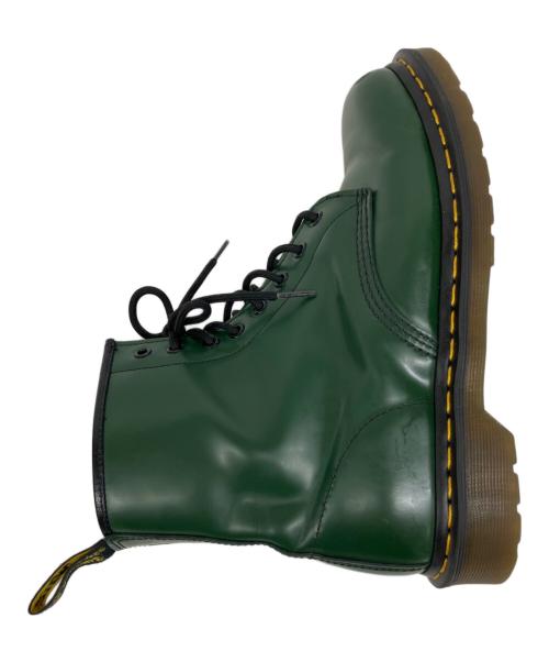 Dr.Martens（ドクターマーチン）Dr.Martens (ドクターマーチン) 8ホールブーツ グリーン サイズ:UK9の古着・服飾アイテム