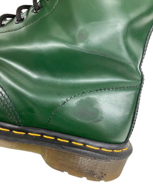 Dr.Martens（ドクターマーチン）Dr.Martens (ドクターマーチン) 8ホールブーツ グリーン サイズ:UK9の古着・服飾アイテム