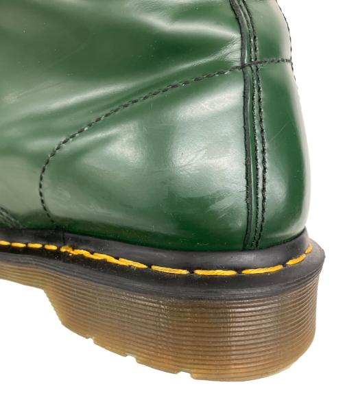Dr.Martens（ドクターマーチン）Dr.Martens (ドクターマーチン) 8ホールブーツ グリーン サイズ:UK9の古着・服飾アイテム