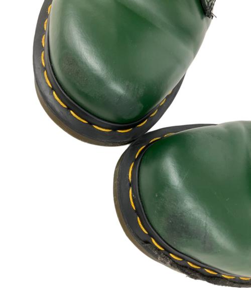 Dr.Martens（ドクターマーチン）Dr.Martens (ドクターマーチン) 8ホールブーツ グリーン サイズ:UK9の古着・服飾アイテム
