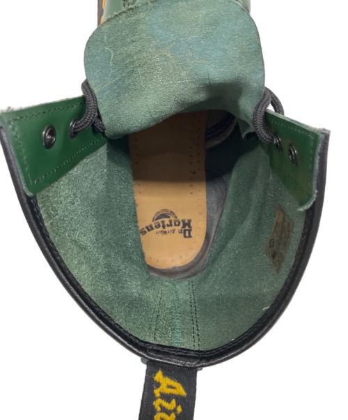 Dr.Martens（ドクターマーチン）Dr.Martens (ドクターマーチン) 8ホールブーツ グリーン サイズ:UK9の古着・服飾アイテム