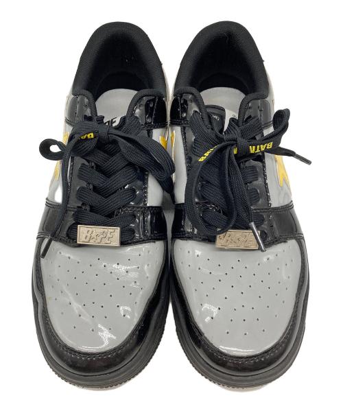 BAPESTA（ベイプスタ）BAPESTA (ベイプスタ) BATMAN (バットマン) Bape Sta Low スニーカー グレー サイズ:26.5cmの古着・服飾アイテム