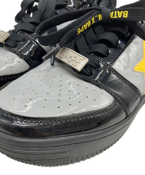 BAPESTA（ベイプスタ）BAPESTA (ベイプスタ) BATMAN (バットマン) Bape Sta Low スニーカー グレー サイズ:26.5cmの古着・服飾アイテム