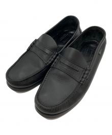 PARABOOT（パラブーツ）の古着「コインローファー」｜ブラック