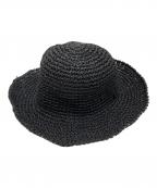 New Eraニューエラ）の古着「Paper Crochet Hat」｜ブラック