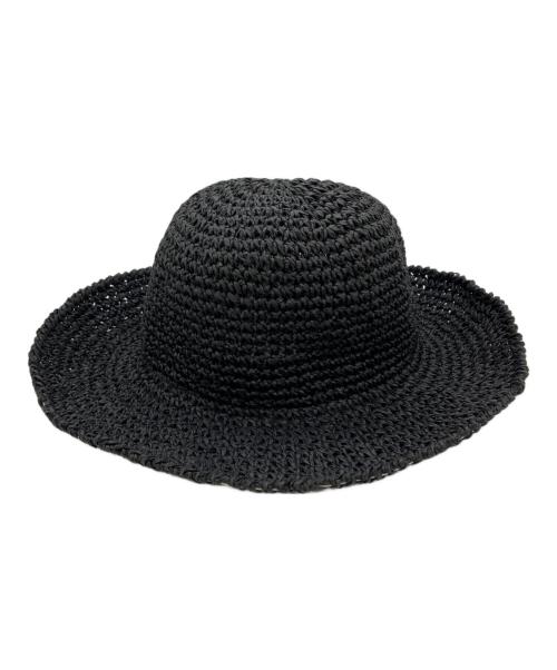 New Era（ニューエラ）New Era (ニューエラ) Paper Crochet Hat ブラック サイズ:MEDIUM/LARGE 未使用品の古着・服飾アイテム