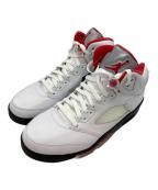 NIKEナイキ）の古着「Air Jordan 5 Retro "Fire Red"」｜ホワイト