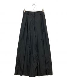 theory（セオリー）の古着「ワイドパンツ」｜ブラック