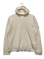 MONCLER×JIL SANDERモンクレール×ジルサンダー）の古着「ニットパーカー」｜アイボリー