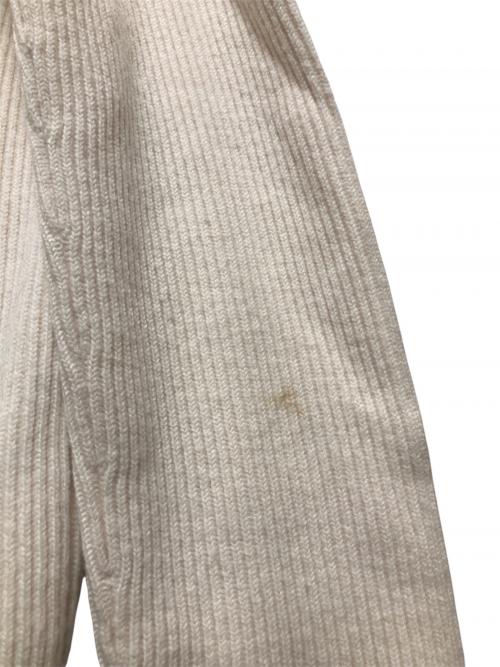 MONCLER（モンクレール）MONCLER (モンクレール) JIL SANDER (ジルサンダー) ニットパーカー アイボリー サイズ:Lの古着・服飾アイテム