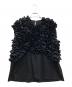rosy monster（ロージーモンスター）の古着「frill garden sleeveless tops」｜ブラック