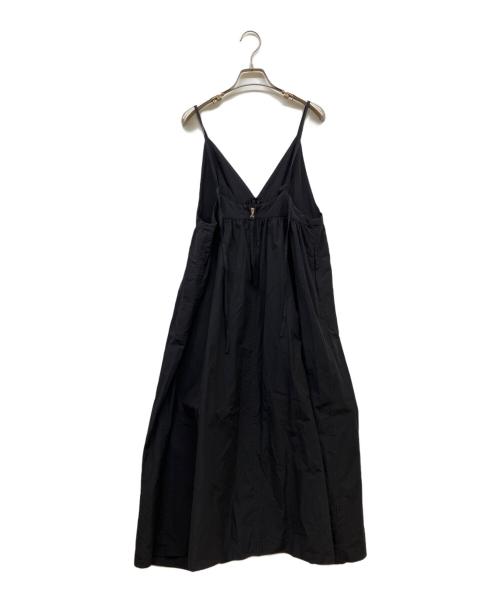 UNFIL（アンフィル）UNFIL (アンフィル) キャミソールワンピース ブラック サイズ:SIZE 0の古着・服飾アイテム